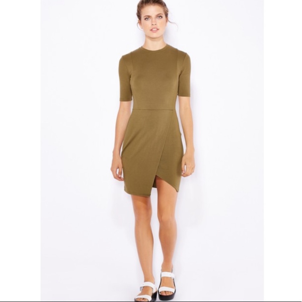 Top shop// mini wrap dress size 2